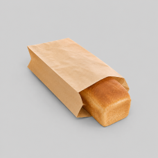 Bread bag 180x80x370 mm Brown (1000-pack)