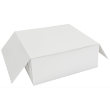 Classic Cake Box 250x250x100 mm White (100-pack)