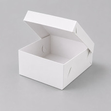 Classic Cake Box 140x110x80 mm White (500-pack)