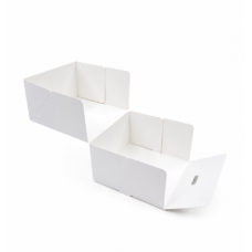 Quick Cake Box 180x180x100 mm White (15-pack)