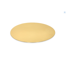 Gold Cake Tray 260 mm (10-pack)