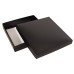 Sample: Sober-series box and lid 125x125x25 mm black 