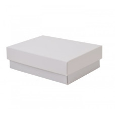Sober-series box and lid 112x82x25 mm white (100-pack)