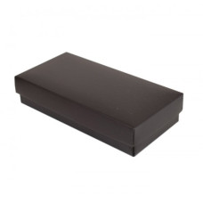 Sober-series box and lid 159x78x32 mm black (100-pack)