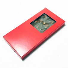 Box for chocolate bars 160x80x15 mm red matt (100-pack)