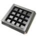 Praline insert with frame 160x160x19 mm black (100 pcs)