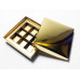 Sample: Praline insert with frame 125x125x19 mm gold 