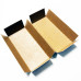 Insert in files 82x78x19 mm natural brown cardboard (100-pack)