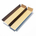 Insert in files 159x78x19 mm natural brown cardboard (100-pack)