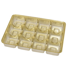 Insert 159x112x20 mm 12p gold (100-pack)