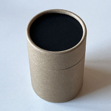 Cardboard tube natural brown food appr 66x90mm 25-pack