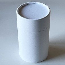 Cardboard tube white food approved 66x120mm 24-pack