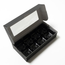 QuickBox 159x78x30 mm black (250-pack)