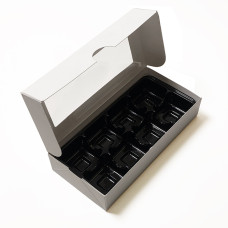 QuickBox 159x78x30 mm white (250-pack)