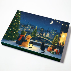 New design 2026 - Advent calendar Christmas Dreams 365x260x35 mm (25-pack)