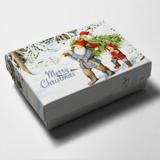 Sample: Box and lid Christmas 1 112x82x32 mm 