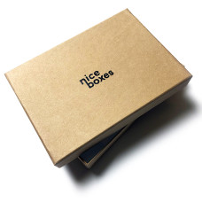 Brilliance box and lid 159x112x30 mm natural brown