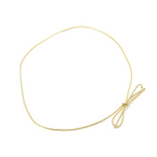 Sober Elastic cord 10" gold (50-pack)