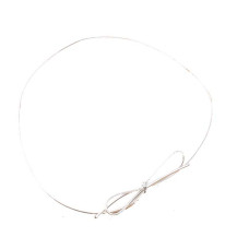 Sober Elastic cord 10" silver (50-pack)
