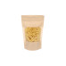 Doypack Standup pouches With window Natural brown 130x70x225 mm 100-pack