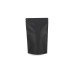Doypack Standup pouches Black 160x80x270 mm 100-pack